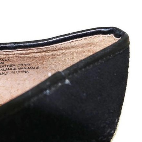 Steve Madden Platform Gum Wedge Black Suede 10 - Picture 5 of 7